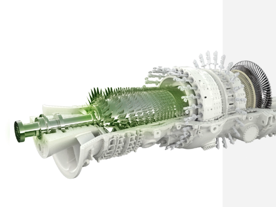 Remoción de barniz en turbina